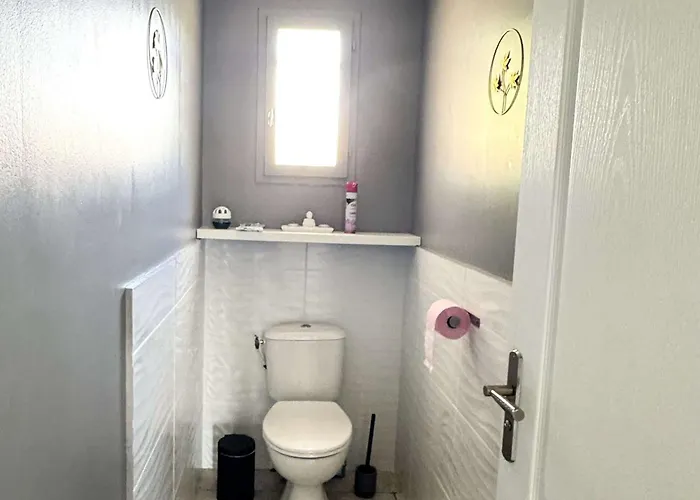 Вилла Spacieuse 6 Pers, Piscine Privee Et Wifi Proche - Fr-1-607-218